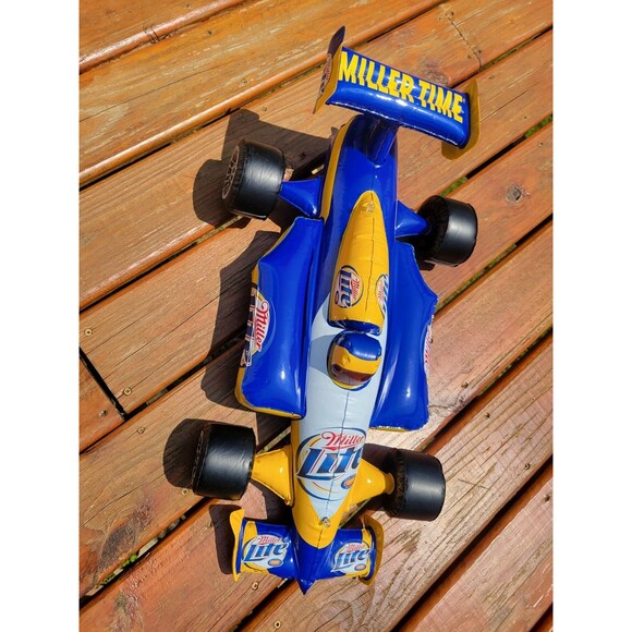 Miller Lite Racing Inflatable Indy Car 2003 2 Foot Long Beer Advertising Rare F1 - Picture 7 of 8